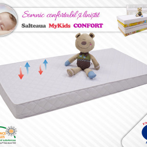 Saltea copii MyKids Cocos Confort I 120x60x9 (cm)