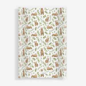 Saltea de infasat bebe cu intaritura 70x47,5 Forest Bears 426