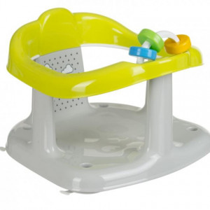 Scaun de baie bebelusi Panda Grey-Green