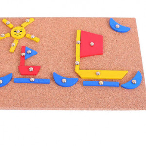 Set de creatie - Forme din lemn