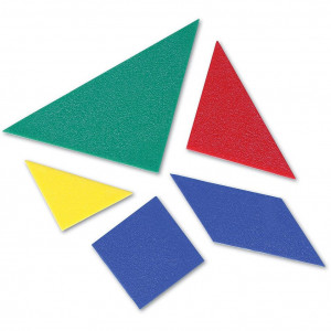 Tangram in 4 culori
