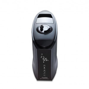 Umidificator cu ionizare si difuzor arome TWIN negru, Airbi BI3221