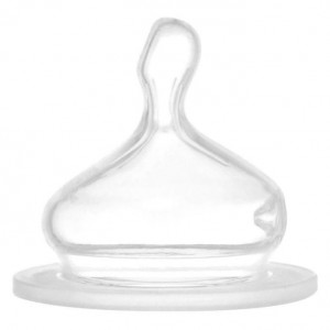 Biberon cu gat larg Unisex PP 260 ml, tetina silicon ortodontica, debit mediu,0+ luni, nip 35040