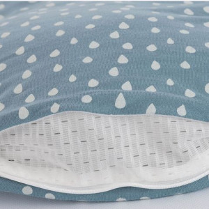 Sac de dormit Drops Ocean Blue - 80/86 cm