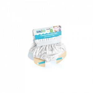 Set 2 chilotei antrenament nr.3 14-18 kg (Culoare: Alb)