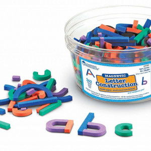 Set constructie magnetic - Litere si cifre