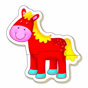 Baby Puzzle: Ferma (2 piese)
