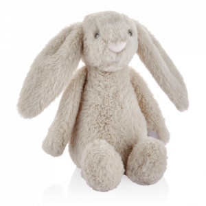 Jucarie din plus pentru copii BabyJem The Bestie Bunny (Culoare: Ecru)