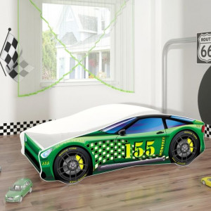 Pat Tineret MyKids Race Car 04 Green-140x70