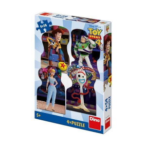 Puzzle 4 in 1 - TOY STORY 4 (4 x 54 piese)