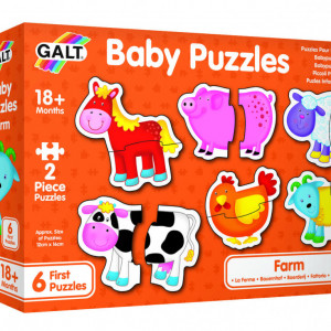 Baby Puzzle: Ferma (2 piese)