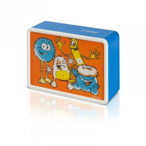 Lampa de veghe cu leduri colorate KidsLight Creative „Monstrii” REER 5276