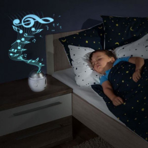 Lampa de veghe cu muzica si proiectie de stele MyMagicStarlight Reer 52050