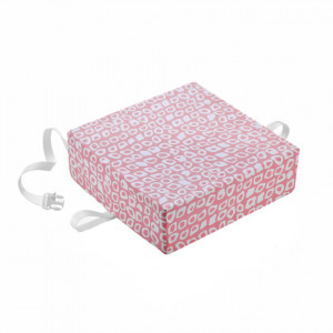 Pernuta inaltator 32x32 cm pentru scaun de masa (Culoare: Roz)