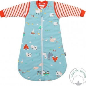 Sac de dormit cu maneca lunga detasabila Farmyard 70 cm 2.5 Tog