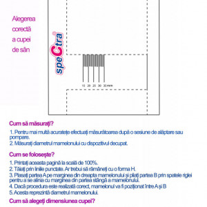 Set cupa pentru san - 32 mm