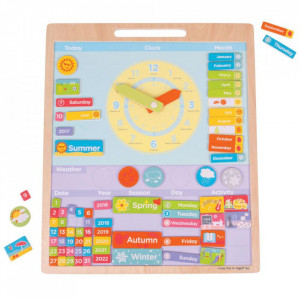 Vremea - Calendar magnetic in limba engleza