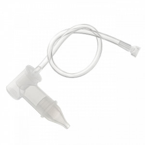 Aspirator nazal bebelusi, cu aspirare bucala, varf din silicon moale, sterilizabil la abur, cutie depozitare si 4 filtre, Reer 79139
