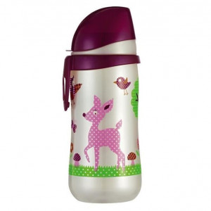 Cana First Cup Girl PP 330 ml, cu clip de prindere, 12+ luni, nip 35050