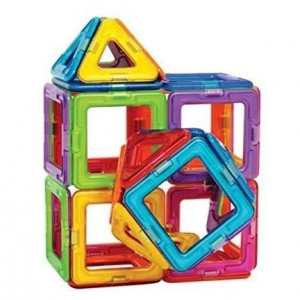 Joc de constructie magnetic - 45 piese
