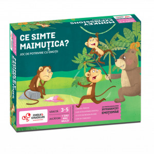 Joc de potrivire - Ce simte maimutica?
