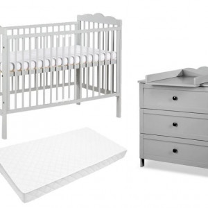 Mobilier camera copii si bebelusi Klups Oliver Grey