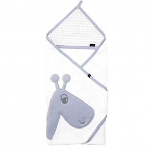 Prosop de baie cu broderie Girafa 100x100 Womar Zaffiro AN-ZG-100