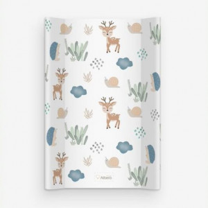 Saltea de infasat bebe cu intaritura 70x48 Klups Forest World C001