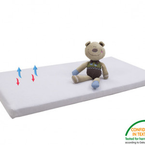 Saltea MyKids Fibra De Cocos Integral 120x60x6 Husa Bumbac Nematlasat