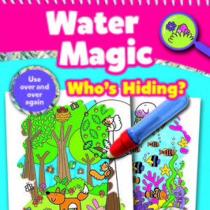 Water Magic: Carte de colorat Who's Hiding?