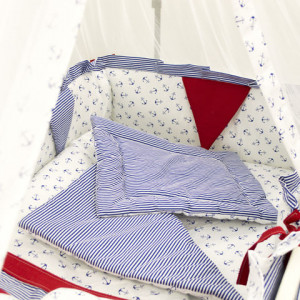 Lenjerie MyKids Ocean 9 Piese 120x60 cm