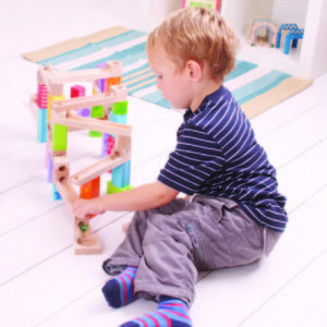 Marble Run din lemn