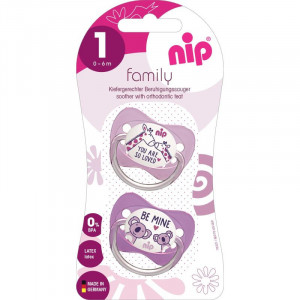 Suzeta Family Silicon marimea 1 (0 - 6 luni), nip 31003