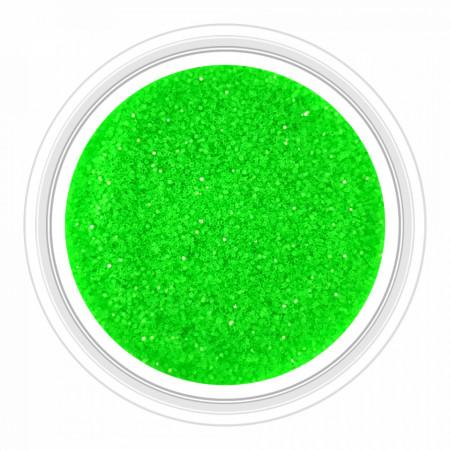 Sclipici Unghii Neon Glowing Green No 03