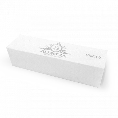 Buffer Unghii cu 4 Fete Granulatie 100/100 Aurora Secret