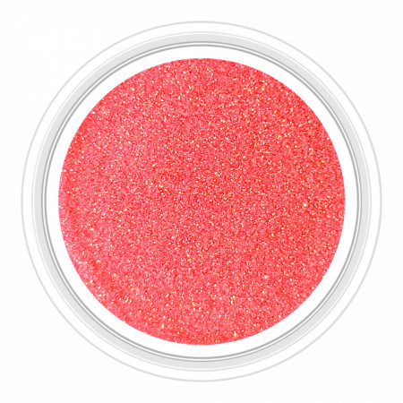 Sclipici Unghii cu Efect de Sirena Coral Pink No 2