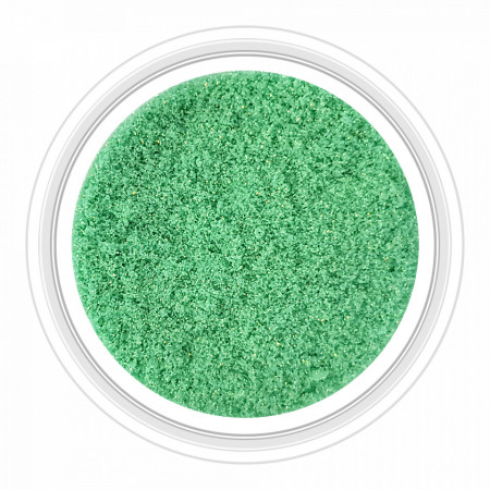 Sclipici Unghii cu Efect de Sirena Aquatic Green No 4