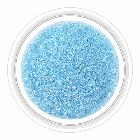 Sclipici Unghii Mirror cu Efect Oglinda Ice Blue No 6