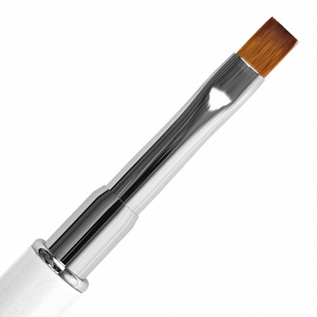 Pensula Unghii Aplicare Gel Nr. 6 Varf Drept Crystal Shine