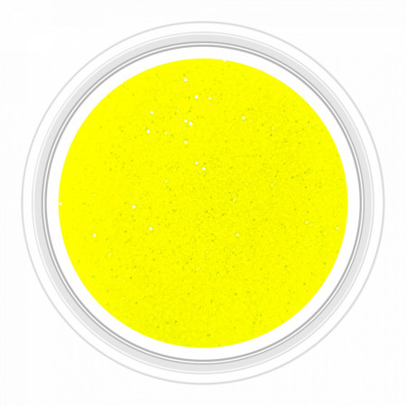 Sclipici Unghii Neon Electric Yellow No 01