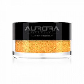 Sclipici Unghii Fin Orange Cantaloup No 02