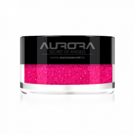 Sclipici Unghii Neon Sparkle Hot Pink No 04