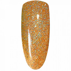 Oja Semipermanenta Disco Aurora Secret 15ml, Culoare Portocaliu, No. 05, Cantitate 15ml