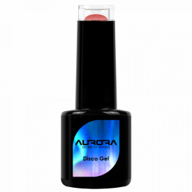 Oja Semipermanenta Disco Aurora Secret 15ml, Culoare Rosu, No. 16, Cantitate 15ml