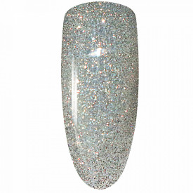 Oja Semipermanenta Disco Aurora Secret 15ml, Culoare Argintiu, No. 02, Cantitate 15ml