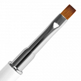 Pensula Unghii Aplicare Gel Nr. 6 Varf Drept Crystal Shine