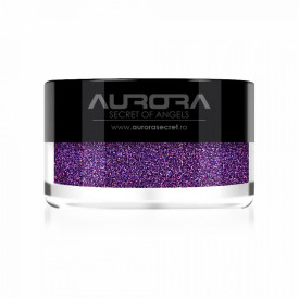 Sclipici Holografic Unghii Purple Amethyst No 10