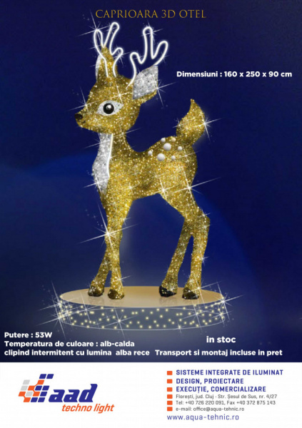 Inchiriere Caprioara 3D