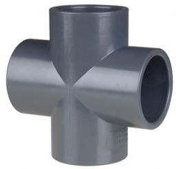 Cruce PVC-UH 90°