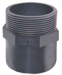 Adaptor PVC-UH lipire si filet exterior